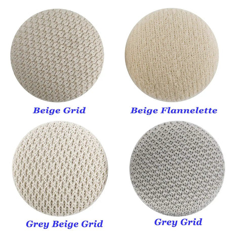 60 Piece Universal Car Roof Headliner Repair Kit With Installation Tool Includes Snap Rivets Retainers For All Cars Grey Grid Interior Ceiling Fix And Durable Easy DIY Fit fabric options including Beige Grid, Beige Flannelette, Grey Beige Grid, Grey Grid