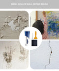 Easy Diy Drywall Repair Paste For Quick Fixes That Seals Cracks And Holes Tile Grout And Concrete Shower Floor Waterproof Sealant Wall Mending Paste Tube For Fast At Home Repairs And Restoration with repair brush, tube, spatula, and wall examples.