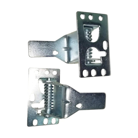 Universal Garage Door Lock Kit With Spring Latch And Keyed Handle, fits 7 to 17 foot overhead doors, steel latch mechanism