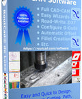 DIY Friendly All In One CAD CAM Mill Software For CNC Machines With Mach 3 Linux GRBL Support Easy CAD To CAM Workflow Box
