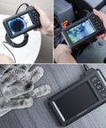 5.5mm Ultra Slim Industrial Endoscope with 1080P Borescope Camera and 4.3 inch screen used in tight spaces