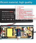 Total Beast 144W Power Supply Adjustable Dc 3V To 36V Variable Ac Dc Adapter internal components with labeled parts and circuitry.