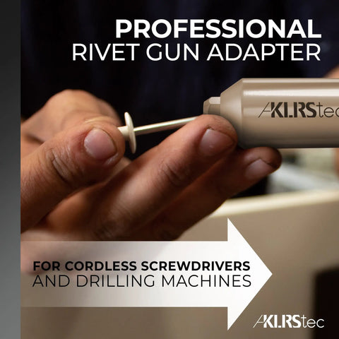 Heavy Duty Rivet Gun Adapter For Drill Turns Your Cordless Screwdriver Into A Workhorse Electric Riveter with pop rivet.