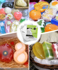 Top Shelf 4X6 Inch POF Heat Shrink Wrap Bags 200 Pack 100 Gauge Crystal Clear Film for wrapped handmade soaps and bath bombs.
