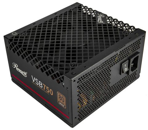 750W Semi Modular Power Supply With 80 Plus Bronze Efficiency, ATX 3.0/3.1 Ready, PCIe 5.1 12V-2x6 Connector, black steel case