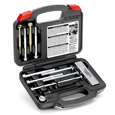Beefy Heavy Duty Steering Wheel Puller Tool Set With Storage Case For Most Domestic And Imported Vehicles, 14 Pcs Kit