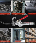 Pro Grade High Volume Air Blow Gun With Aluminum Guard For Quick Dust Blow Off And Debris Cleanup displayed with cleaning applications