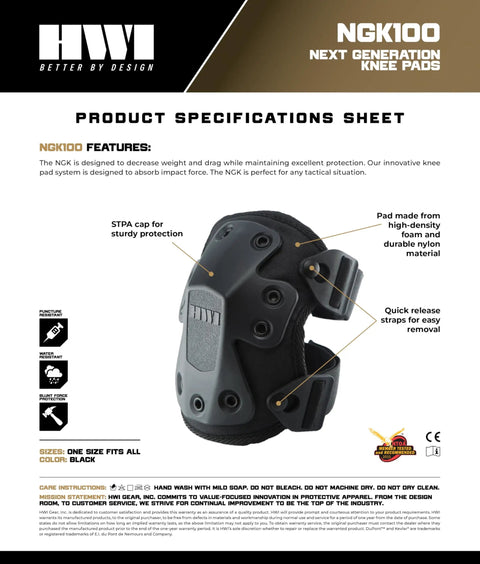 Beefed Up Adjustable Knee Pads With Rugged Nylon Shell And Impact Absorbing Foam For Construction Mechanics Combat And Landscaping designed for tactical use.