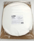 Lynn Strip Ceramic Fiber Alternative Blanket, white rolled blanket, 2200°F rated, 1in x 1/2in x 300in