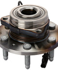 Universal Fit Wheel Bearing Kit With Pre Greased And Pre Sealed Design Integrated Raceway And Hub For Up To Thirty Percent Stiffer Ride Narrow Profile Reduces Unsprung Weight For Faster Handling And Better Fuel Economy SP500301, steel hub assembly