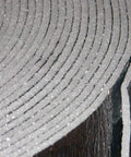 Close-up of Heavy Duty Reflective Foam Insulation Heat Shield 24 Foot By 100 Foot Roll Built To Last Lightweight Closed Cell Core