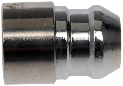 Heavy Duty M14 1.50 Thread Wheel Lock Set to Keep Your Ride Locked Down, chrome wheel lock close-up.
