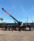 Truck using Twisted Eye Polyester Lift Sling 2 Inch Wide By 4 Foot Long Heavy Duty Lifting Web Sling With 90 Degree Eye Angles