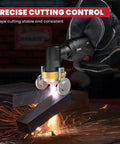 Close-up of AG-60 Plasma Cutter Roller Guide Wheel Spacer Compass Stand Off for SG-55 WSD-60 BTC500DP with guide cutting metal