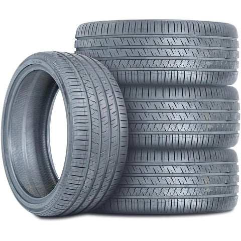 All Season Performance Tire 255/45R20 105Y XL stacked showing beefed up sidewalls and marathon tread life.