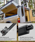 Heavy Duty 12V Linear Actuator 330 Lbs 1500N 8 Inch Stroke Silent IP65 Electric Actuator shown with RV window installation