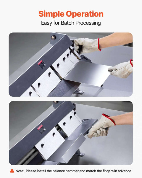 Box And Pan Brake 36 Inch Sheet Metal Bending Tool With 16 Gauge Mild Steel Capacity showing ease of operation for precise bends