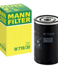 W 719 30 Spin On Oil Filter Replacement For VW Golf GTI Jetta Passat Audi A6 S4 And More with box packaging