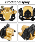 Rear Brake Caliper Go Kart Brake Kit with Beefy Performance Brake Pads for 50cc to 250cc ATVs Go Karts Dune Buggies with durable alloy