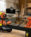 Universal Lathe Dust Hood With Adjustable Stand For Pro Grade Dust Extraction Woodworking Lathe Accessory That Captures Dust