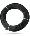 50 Feet One-Eighth Inch Black Heavy-Duty T316 Stainless Steel Cable Wire Rope Aircraft Cable Railing System Deck Cable Railing Hardware 7x7 Strand Indoor Outdoor DIY Balustrade String.
