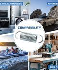 Six Pack 9617 Extension Springs With Hook Ends Go-To 2.64 In Long, 0.75 In Outer Diameter, 0.6 In Wire Diameter for electrical appliances