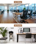 Darn Sturdy Zinc Alloy Cable Hole Covers 2 Inch Mounting Hole Bronze Tone, shown in office and home setups for cord management.