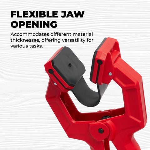 Edge Band Spring Clamp Set Of Four For Woodworking And Home Improvement Projects Handy Adjustable Band Clamps