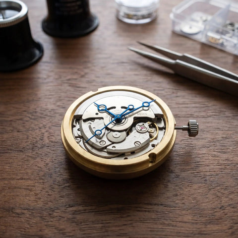 Metal Watch Hands Set for NH35 364R and 7S Movements, Pro Grade Upgrade Kit for Horology Enthusiasts on watch mechanism