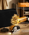 Automatic Electric Scissors For Fabric And Carpet Cutting Rechargeable Cordless Power Craft Tool with copper motor and octagonal blade.
