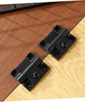 Adjustable Damping Hinge Set For Kitchen Cabinets And Wooden Doors With Quiet Soft Close 10 Pack Mini Hinge Locks In Durable Plastic