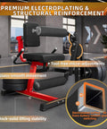 Heavy Duty Leg Extension And Curl Machine For Home Gym With Plate Loaded Rotary Extension Beast Mode Lower Body Workout
