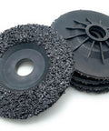 5 Pack SiC Plastic Back Grinding Wheel 4.5 Inch 8 Grit For Granite Marble Concrete And Glass Dry Cutting No Backing Pad Needed