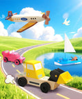 DIY Wooden Build Art Crafts Kit 3 Pack For Kids Ages 4 To 12 Make Your Own Car Boat Plane Movable Wooden Toys STEM Educational Toy Set
