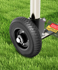 8 Inch Gate Wheel Caster For 1 5/8 To 2 1/2 Inch Round Tube Gates, Heavy Duty 300 Lb Capacity With Screws And Wrenches