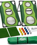Backyard Golf Cornhole Game For Adults And Men, A Dope Chipping Practice Session That Feels Like Real Golf, including foam balls and nets