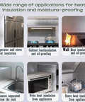 Heat Shield Board For Gas And Electric Stoves And Ovens Waterproof And Oil Resistant Thermal Panel with various kitchen applications