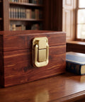 Retro Vintage Toggle Hasp Latches 5 Pcs Antique Rustic Box Buckle Lock Clasp Set For Wooden Trunks Chests secure gold metal latch on wooden box