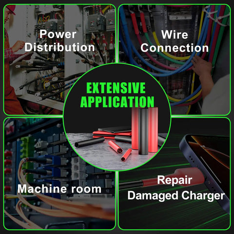 Top Shelf 3/8 Inch Adhesive Lined Marine Grade Heat Shrink Tubing With A Beast Mode Three To One Ratio for wire connection and repair.