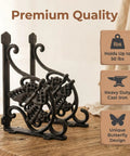 Built Like A Tank Heavy Duty Cast Iron Shelf Brackets 4 Pack Butterfly Wall Corbels 8 X 5.5 Inch close up on unique butterfly design