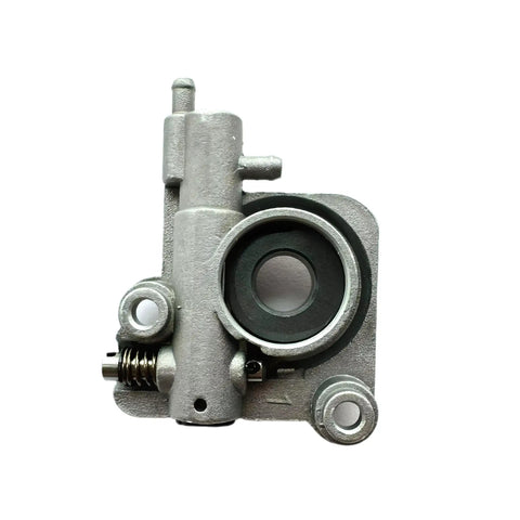 Oiler Assembly With Worm Gear For Echo Chainsaws CS 330MX4 CS 330T CS 350 CS 355T OEM Replacement P021010890 shown from top angle