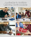 Hands On Diy Digital Logic Circuit Soldering Kit With Binary Counter 0 To 15 And Flip Flops SR JK D T in learning environments