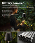 Cordless Table Lamp Portable LED Desk Light With 5000mAh Battery 3 Color Stepless Dimming Battery Operated Emergency Light in use