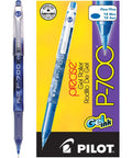 Go To Gear Fine Point 0.7mm Blue Gel Pens Slide Across The Page Like Butter Comes As A Solid Twelve Pack with vibrant packaging.