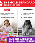 Comparison of Girls Science Kit Chemistry Set For Kids Ages 8 To 14 and another science kit, highlighting safety and engaging experiments.