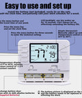 Keepin It Comfy With A 5-1-1 Day Programmable Thermostat For Your Home Conventional Single Stage 1 Heat 1 Cool White Backlight Easy Install And Energy Savings Weekday And Weekend Scheduling Four Daily Periods For Wake Leave Return Sleep showing display features and setup instructions