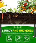 Heavy Duty Galvanized Raised Garden Bed With Legs And Wheels, 2 Pack, 48W X 18D X 32H Inches, filled with soil and plants
