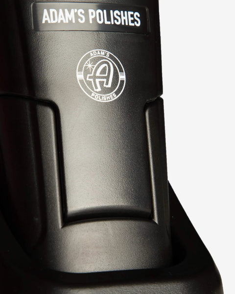 Close-up of label on Handheld Dual LED UV Flashlight For Detail Pros With 2700K 4500K 6000K Color Temps UV 395 To 400nm IP65 Waterproof
