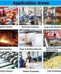 Five Piece Set Stainless Steel Gravity Conveyor Rollers Heavy Duty Replacement Parts Industrial Grade Transmission Roller For Commercial Lines Powerless Belt Systems Size 36 Inch Length Dia 2 4 Inch Durable And Rust Resistant Build applications in diverse industries like logistics, electronics, steel, and food processing.