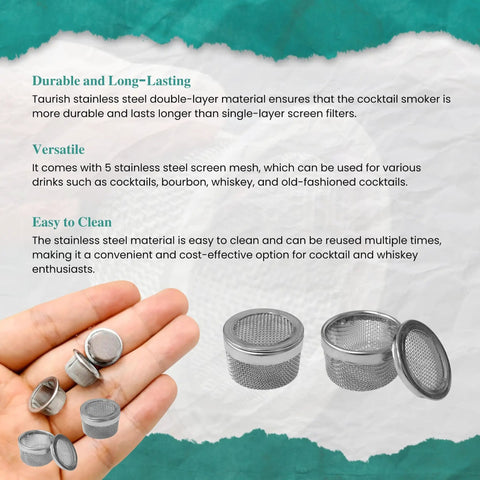 5 Piece Mini Ultrasonic Mesh Basket Set For Cleaning Jewelry Rings Earrings And Small Parts Durable Metal Frame With Slight Magnetic Design Compact 0.78 Inch Outer Diameter Perfect For Precious Items And Delicate Accessories